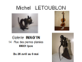 Exposition de Michel LETOUBLON