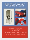 Peintures de Beatrice Wolff et sculptures de Valérie Billet