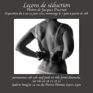 Leçons de Séduction // Photos de Jacques DUCRUET